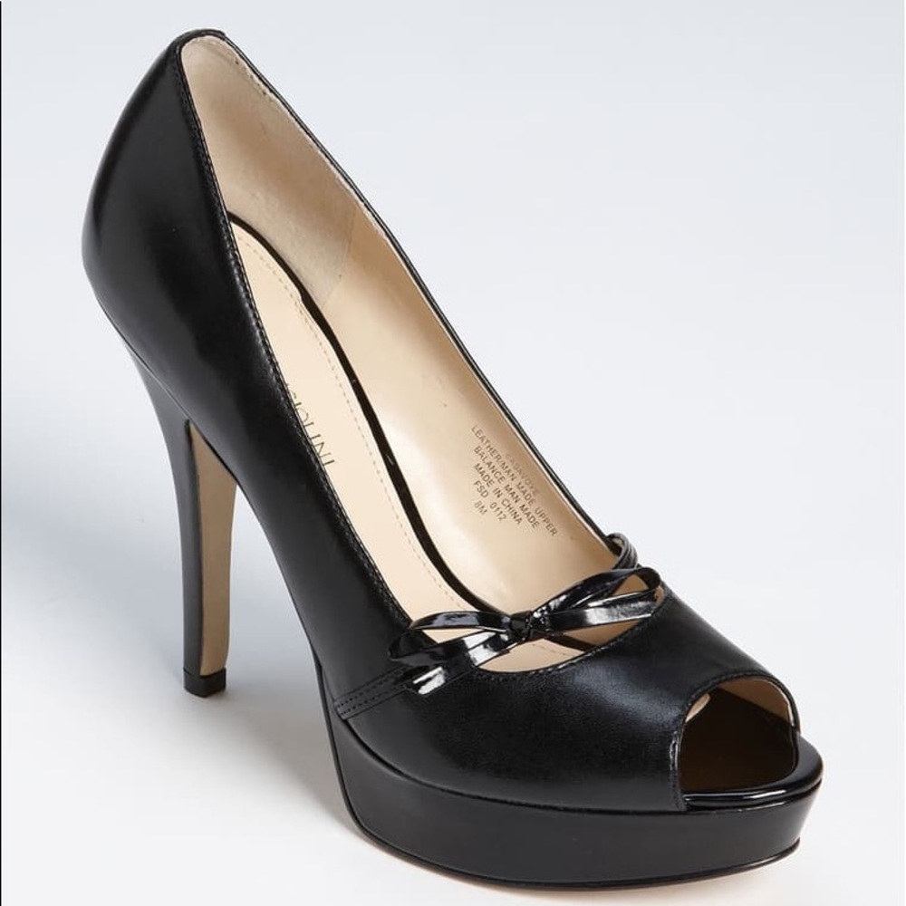 Enzo Angiolini Black ‘Savoye' Pump | Size 8